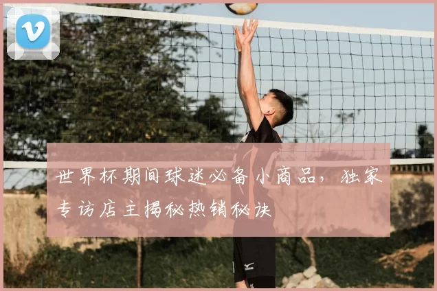 世界杯期间球迷必备小商品，独家专访店主揭秘热销秘诀
