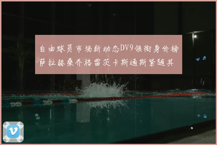 自由球员市场新动态DV9领衔身价榜萨拉赫桑乔格雷茨卡斯通斯紧随其后