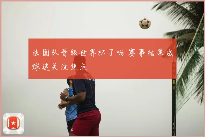法国队晋级世界杯了吗 赛事结果成球迷关注焦点